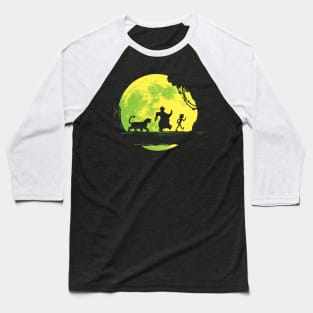 Jungle Moonwalk Baseball T-Shirt